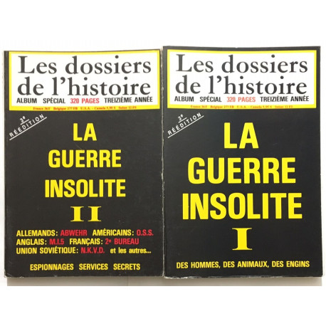 La guerre insolite (édition en 2 tomes)