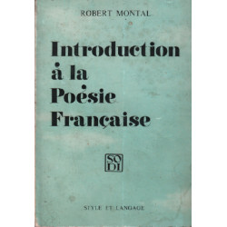 Introduction à la poésie francaise