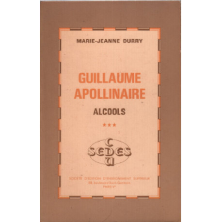 Guillaume Apollinaire Alcools