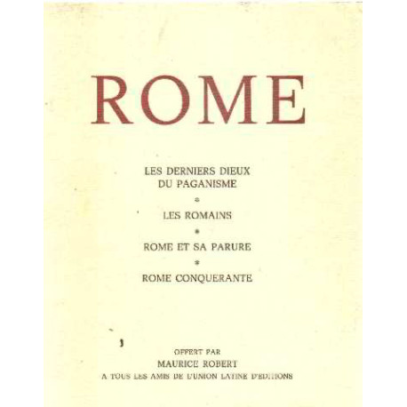 Rome / les derniers dieux du paganisme-les romains-rome et sa...