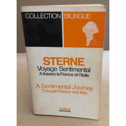 Voyage sentimental à travers la france et l'italie / bilingue