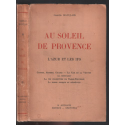 Au soleil de provence. l'azur et les ifs