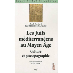 LES JUIFS MEDITERRANEENS AU MOYEN AGE - CULTURE ETPROSOPOGAPHIE:...