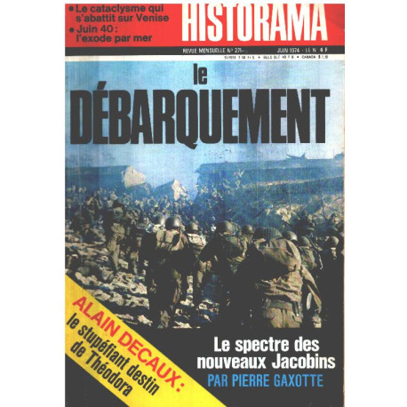 Revue historama n° 271 / le débarquement