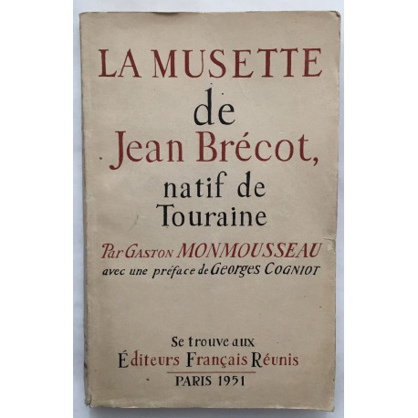 La musette de jean brécot natif de Touraine