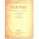 Goethe notices iconographiques et bibliographiques par henri moncel