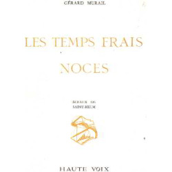 Les temps frais. Noces. Sceaux de Saint-Helm. /EO