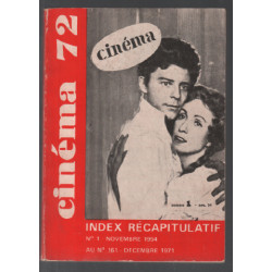 Revue cinéma 72 : index récapitulatif ( du n° 1 au n° 161 )
