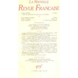 La nouvelle revue française n°387 / EO numerotée sur velin ( n° 6)