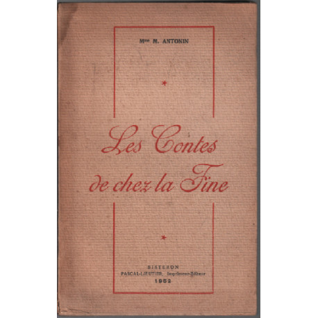 Les contes de chez la fine
