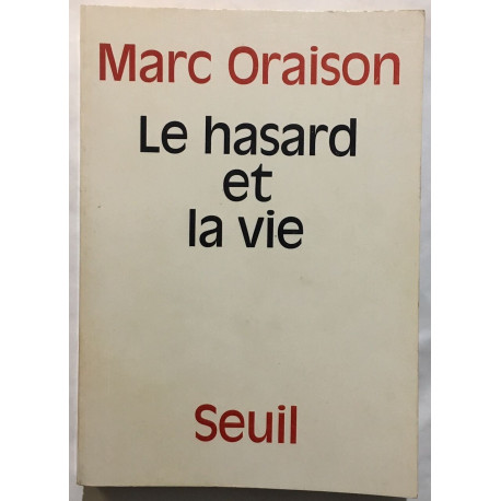 Le hasard et la vie