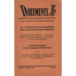 Revue mensuelle des questions allemandes / documents n°7-8 / la...