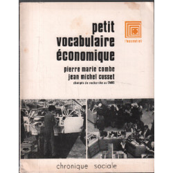Petit vocabulaire économique
