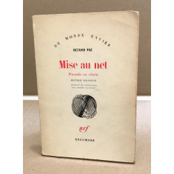 Mise au net ( pasado en claro )