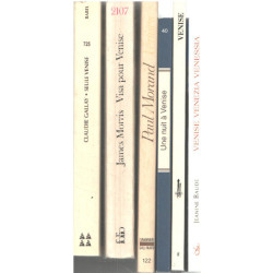 Un lot de 6 livres sur venise
