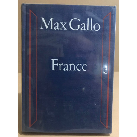 France + 1 dossier photographique sur 'auteur en fin de volume