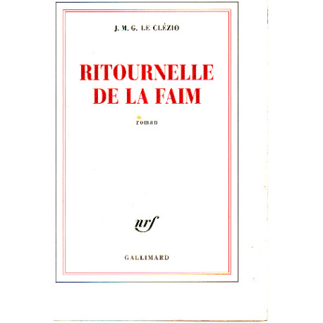 Ritournelle de la faim