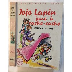 Jojo lapin joue à cache cahe
