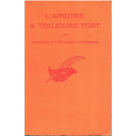 L'arbitre a toujours tort