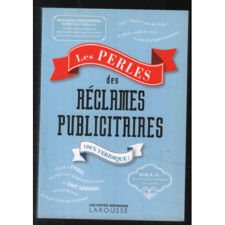 Les Perles des réclames publicitaires