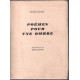 Poèmes pour une ombre ( illustrations de dufour rené
