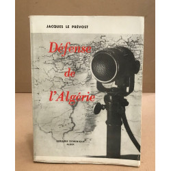 Défense de l'algerie