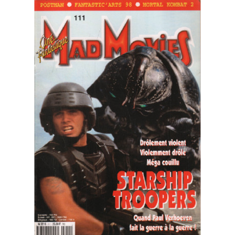 Mad movies n° 111 / starship troopers postman fantastic'arts...