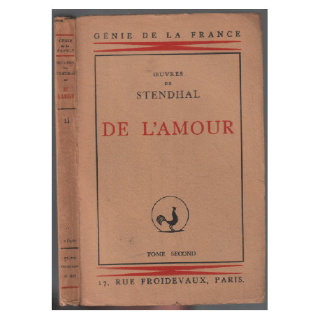 De l'amour