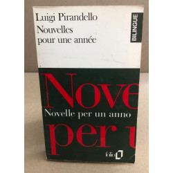 Nouvelles pour une anné novelle per un anno tome 1 (édition...