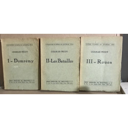 Domrémy - les batailles - rouen /3 tomes
