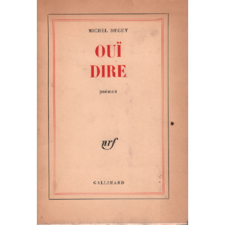 Oui dire