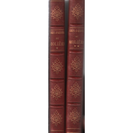 Chefs-d'oeuvre de moliere / 2 tomes