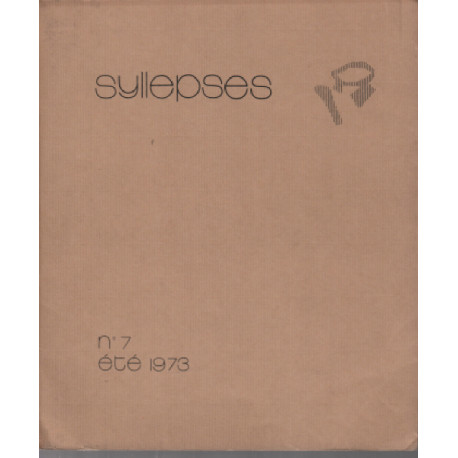 Syllepses n° 7