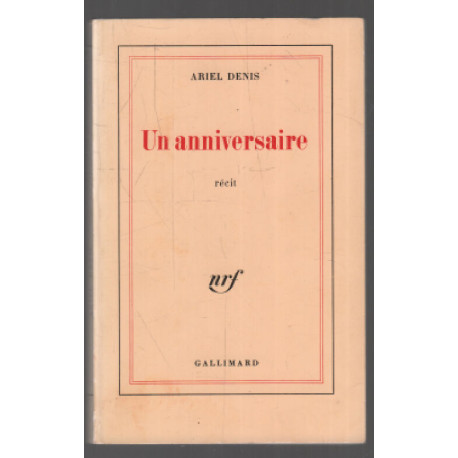 Un anniversaire