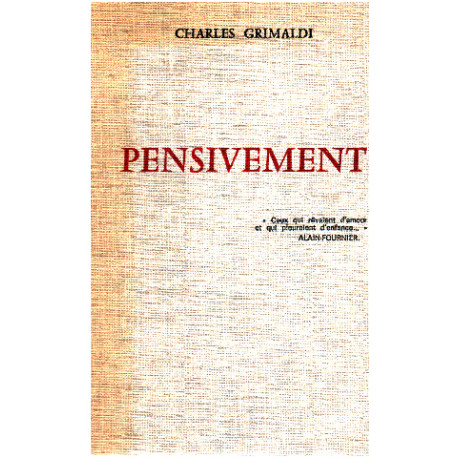 Pensivement