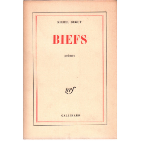 Biefs /EO numerotée