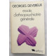 Essais d' ethnopdychiatrie générale