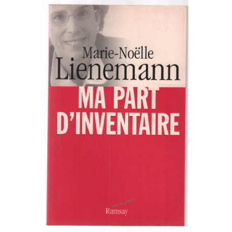 Ma part d'inventaire