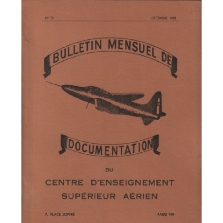 Bulletin mensuel de documentation du centre d'enseignement...