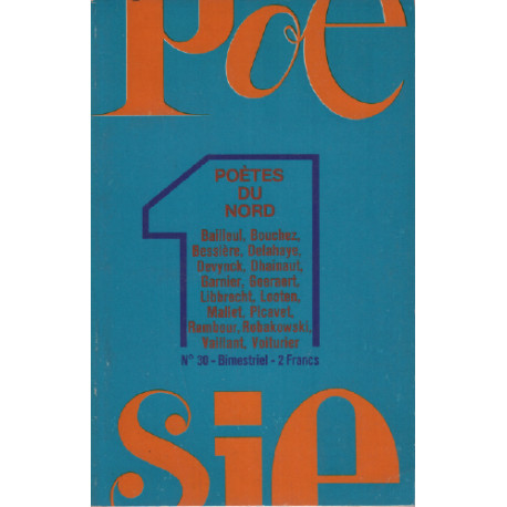 Poètes du nord / poésie n° 30