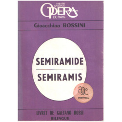 Semiramis / livret de gaetano rossi bilingue