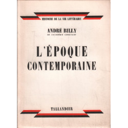 L'epopée contemporaine