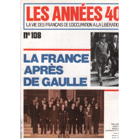 Les années 40/ la vie des français de l'occupation à la liberation...