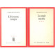Lot de 2 livres / l'homme rompu + la nuit sacrée