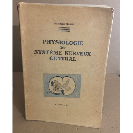 Physiologie du systeme nerveux central