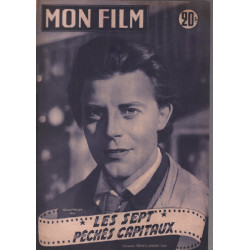 Les sept peches capitaux / Revue mon film n° 369 / gerard philippe