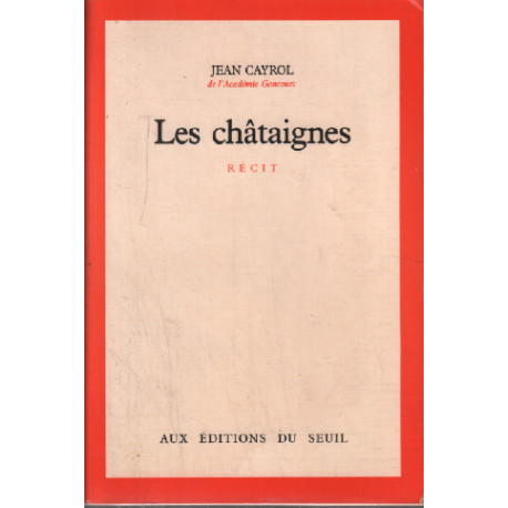 Les châtaignes