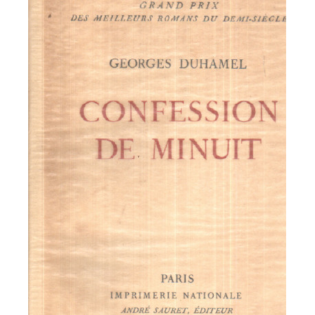 Confession de minuit / lithographie originale de berthold mann