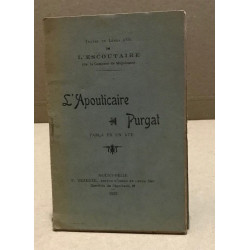 L'apouticaire Purgat / farça en un ate