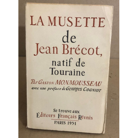 La musette de jean brécot natif de touraine